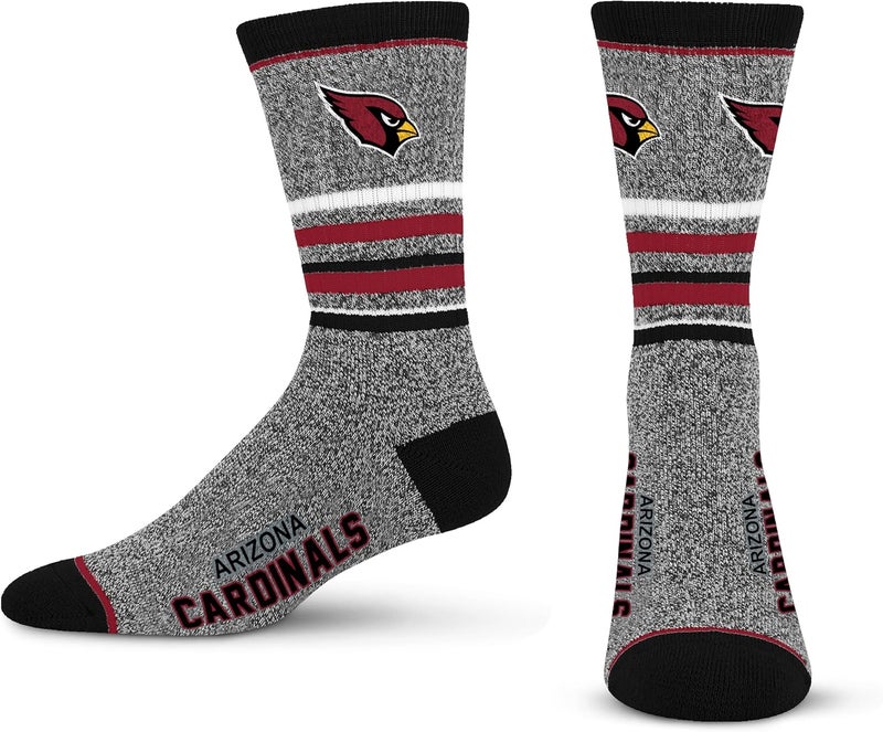 FBF Store For Bare Feet Men's NFL 5 Star Marbled Crew Sock, 1 Pair - Image 1